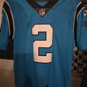 Carolina Panthers Nike Vapor Limited Dj Moore #2 Jersey Small Mens